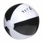 BeachBall Ø 27 cm strandbal - wit/zwart