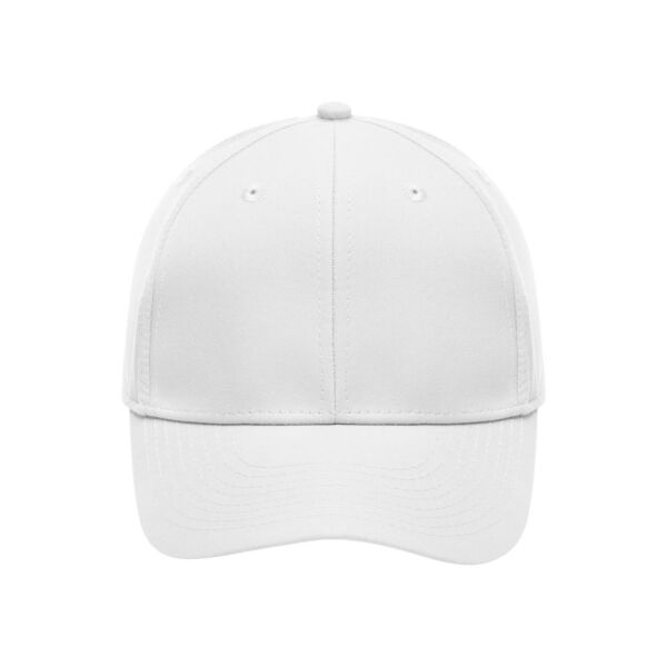 6 Panel Polyester Peach Cap white one size 6 Panel Polyester Peach Cap white one size