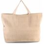 Grote, rustieke shopper/reistas Navy One Size