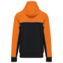 3-laags unisex softshelljas Black / Orange XS