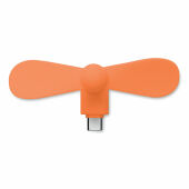 PHAN - Draagbare USB-ventilator - Oranje