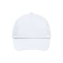 5 Panel Promo Cap Lightly Laminated white one size
