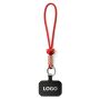Enkel koord sleutelhanger en telefoonhouder met eigen designlabel