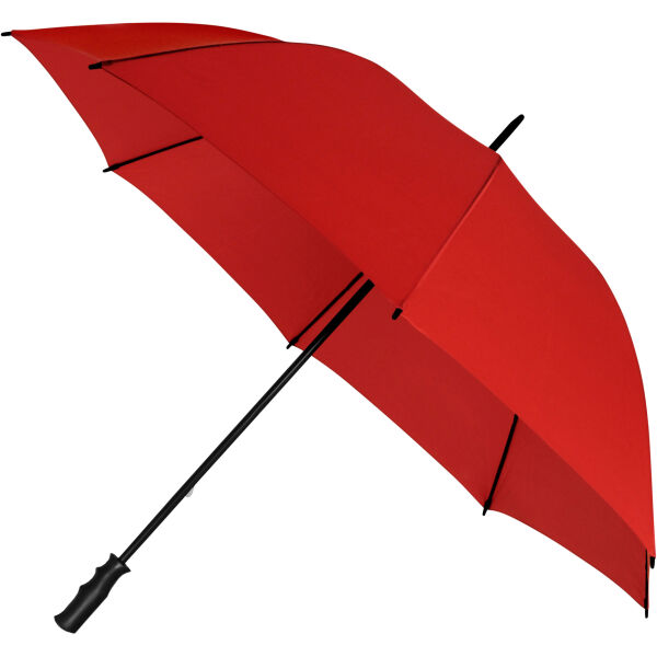 Golfparaplu Pauline | Handmatig | Ø125 cm | Kunststof handvat | Rood Golfparaplu Pauline | Handmatig | Ø125 cm | Kunststof handvat | Rood