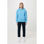 IQONIQ Yoho gerecycled katoen relaxed hoodie, tranquil blue (L)