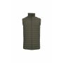 Gewatteerde heren bodywarmer urban khaki 4XL