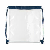 USEE - Transparante trekkoordtas - Marineblauw