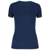 Dames sport-T-shirt V-hals Sporty Navy XXL