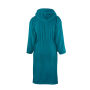 Bathrobe Hooded - Turquoise