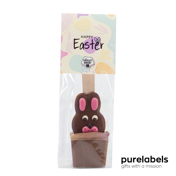 Paasgeschenk personeel | Pasen spoon melk 45 gram | Origineel relatiegeschenk