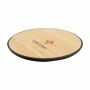 Bamboo 15W Wireless Fast Charger draadloze snellader - zwart