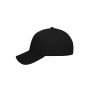 6 Panel Cap Bio Cotton black one size