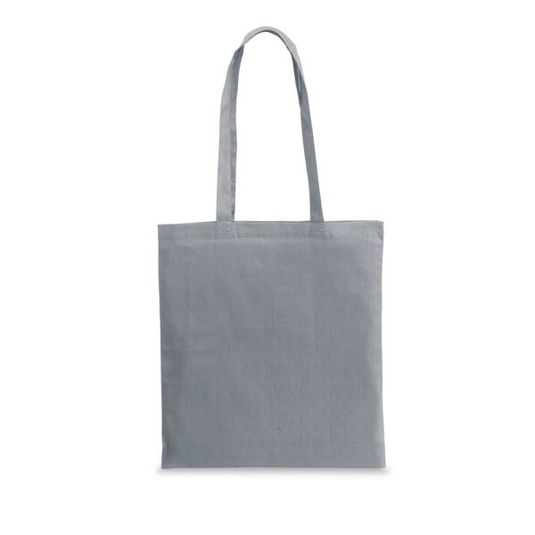 Katoenen promo tas Wharf | 100 g/m² | 37×41 cm | Lange hengsels | Lichtgrijs Katoenen promo tas Wharf | 100 g/m² | 37×41 cm | Lange hengsels | Lichtgrijs