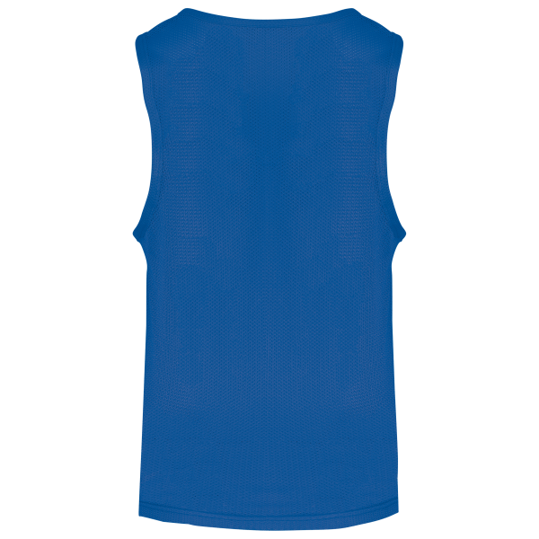 Licht trainingshesje van mesh kids Sporty Royal Blue 6/10 jaar Licht trainingshesje van mesh kids Sporty Royal Blue 6/10 jaar