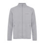 IQONIQ Talung gerecycled polyester fleece jas met rits, storm grey (S)