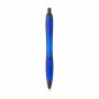 Athos TransBlack RCS Recycled ABS pen - blauw Athos TransBlack RCS Recycled ABS pen - blauw