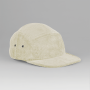 5-panel camper pet van fluweel Stone One Size