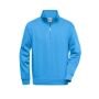 Workwear Half Zip Sweat aqua XS