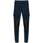 Eco-friendly heren fleece cargobroek Navy 4XL