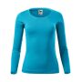 T-shirt women's Fit-T LS blue atoll L
