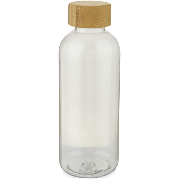 Ziggs 1000 ml recycled plastic water bottle - Transparent clear