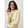 IQONIQ Rila lichtgewicht gerecycled katoen hoodie, cream yellow (M)