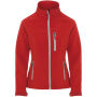 Antartida women's softshell jacket - Red - S