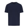 IQONIQ Nikko heavyweight gerecycled katoen t-shirt, donkerblauw (S)
