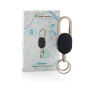 Keyfinder Dual keychain met wereldwijd localiseren, zwart, grijs