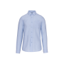 Heren Oxford overhemd lange mouwen Oxford Blue M