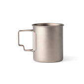 Nordic Drift Trail Ultra Light Titanium 450ml beker, zilver