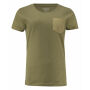 Harvest Walcott Woman T-shirt Moss green XXL