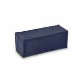 Anti-stress container - Donkerblauw