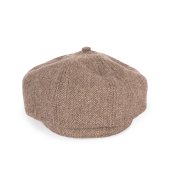 Pet Newsboy Herringbone Sand S/M Pet Newsboy Herringbone Sand S/M