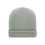Soft Knitted Winter Beanie light-grey