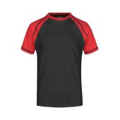 black/red