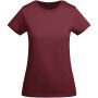 Breda biologisch katoenen dames T-shirt met korte mouwen - Garnet - S