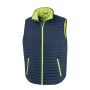 Bodywarmer Thermoquilt navy/lime XXL