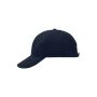 6 Panel Raver Cap Laminated navy one size