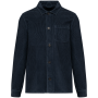 Ecologisch ribfluweel herenjasje Washed Navy Blue M