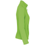 Microfleece met rits dames Lime M