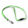 Polyester tubulaire keycord met metalen klem