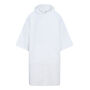 Badstof poncho White One Size