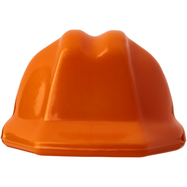 Kolt hard hat-shaped recycled keychain - Orange
