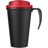 Americano® Grande 350 ml geïsoleerde beker - Zwart/Rood