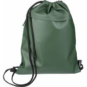 rPET polyester (600D) trekkoordrugzak Auri zwart