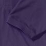 RUS Men Classic Polycotton Polo, Purple, XS