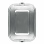 SAO - RVS lunchbox 1200ml - Mat Zilver
