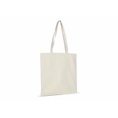 Schoudertas katoen ecru OEKO-TEX® lang 220g/m² 38x42 cm - Ecru