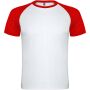 Indianapolis short sleeve unisex sports t-shirt - White/Red - 3XL Indianapolis short sleeve unisex sports t-shirt - White/Red - 3XL